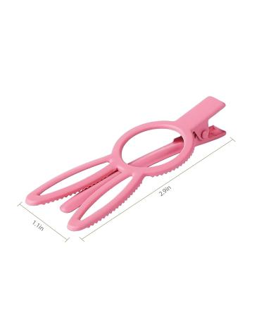 8pcs Matte Alligator Hair Clips - Cute Rabbit Hairpins for Thick Hair | Colorful Hair Barrettes - Ideal for Birthday, Christmas & Valentines Day - Buy Online on GoSupps.com