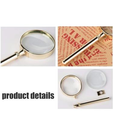 Portable Magnifiers 5X Handheld Child Elderly Reading Magnifier Optical Lens Detachable Loupe Watch Repair Full of Stars - Buy Online on GoSupps.com