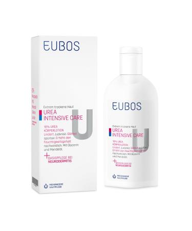 Eubos |10% urea body lotion |200ml |For dry skin |Skin tackling dermatologically confirmed |Improvement hydration ability of the skin |Special care cream 200 ml (1-pack) 10% urea body lotion 200ml - Buy Online on GoSupps.com