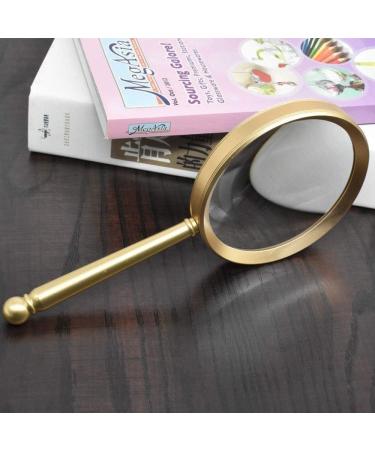 Magnifiers for Craft Work Reading Magnifier Large Diameter Hand 20 Times high Definition Better Life - Buy Online on GoSupps.com