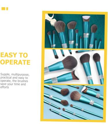 Beavorty 5 Sets Diamond Makeup Brush Powder Applicator Beauty Tools Women s Suits Eye Shadow Brush Makeup Supplies Professional Makeup Brush Rhinestones Miss Artificial Fiber With Diamond - Buy Online on GoSupps.com