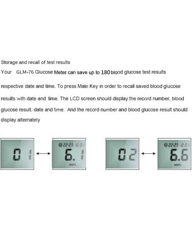 Buy Glucose Monitor Kit - 50 Sugar Test Strips Accurate Diabetes Management 180 Memory Sets - Ideal for Men & Women - Buy Online on GoSupps.com