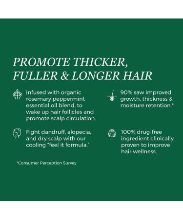 Haitian Black Castor Oil Rosemary Mint 2oz - Promotes Hair Growth & Shine - Buy Online on GoSupps.com