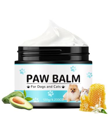 Pet Foot Care Cream | Cat Butter Cream 120g Dog Paw Protection for Hot Sidewalks Moisturizer Licksafe Dog Paw Balm Protects Against