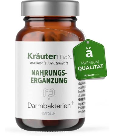 Kr utermax. Kr utermax Capsules for Gut Bacteria | Lactic Acid Bacteria for Gut Flora | Gut Lactic Acid Bacteria | Gut Bacteria | 3 x 60 Capsules