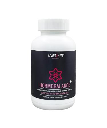 ADAPTOHEAL Hormobalance  Adaptogens Supplement for Female Hormonal System Balance - Vitex, Ginseng and Cats Claw  Vegan, Gluten and Dairy Free (180 Capsules / 700 mg) - Buy Online on GoSupps.com