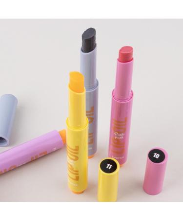  Fravsiu Click on Lip Gloss Lip Gloss Pen Solid Moisturizing Lip Gloss Click Lipstick | Jelly Lip Plumping Pen Long-Lasting Lip Gloss for Women - Buy Online on GoSupps.com