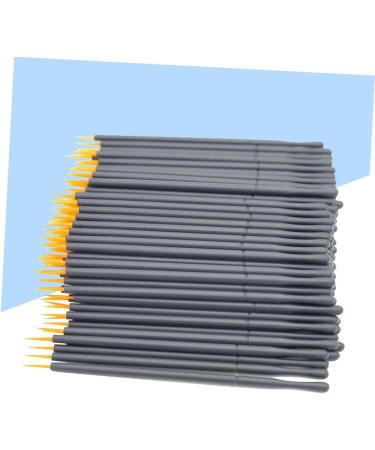 DRESSOOS 100pcs Disposable Makeup Brushes Make up Kit White Eye Gel Eyeliner Tool Eye Shadow Brush Soft Head 15cmX10cm Orange - Buy Online on GoSupps.com