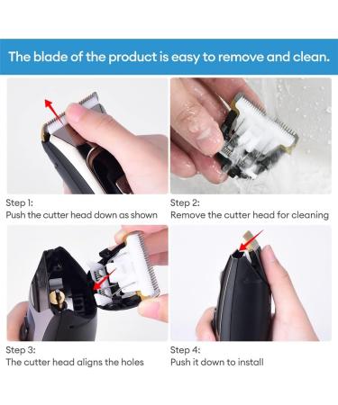 Professional Hair Clippers for Men | Rechargeable Electric Trimmer | Cordless Haircut with Adjustable Ceramic Blade - Buy Online on GoSupps.com