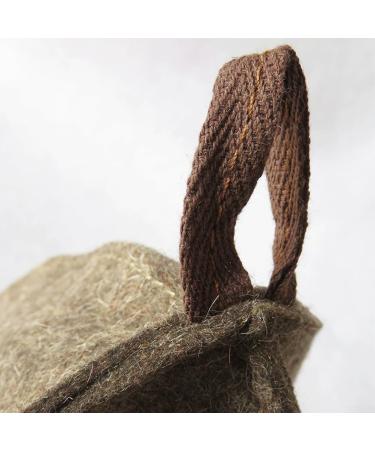 Lioaeust Sauna Hat - Effective Heat Storage Felt Hat for Men & Women | Ideal for Sauna Shower & Bath - Buy Online on GoSupps.com