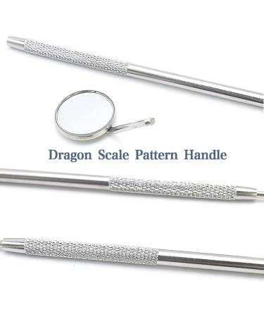 7-Piece Dental Mirror Set - Stainless Steel Mouth Mirrors for Professional Dental Inspections | Fast International Shipping - Buy Online on GoSupps.com