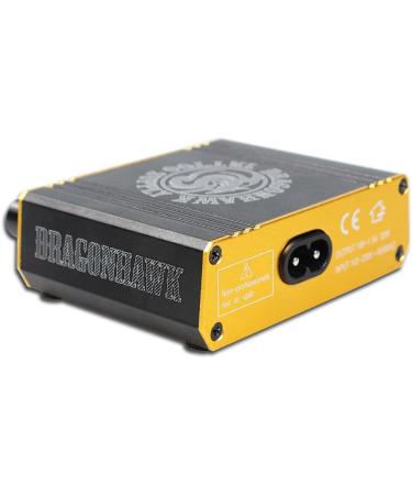 Dragonhawk LCD Dual Tattoo Machine Power Supply Foot Pedal Clip Cord - Golden - Buy Online on GoSupps.com