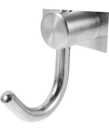 4pcs Hook Clothes Wall Hangers Key Hangers Hanging Coat Rack Office Towel Rack Heavy 5x4.5x8cm Silver - Buy Online on GoSupps.com