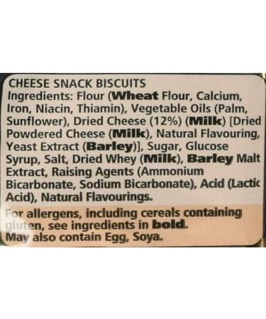 Jacob's Original Mini Cheddars Cheese Biscuits Snack - Pack of 48 Bags 8x6x25g - Buy Online on GoSupps.com