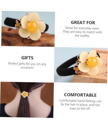 minkissy 1pc Hair Scrunchie Hair Wrap Strips Chinese Style Hair Accessory Hanfu Hair Rope Flower Hair Accessories Colored Hair Clips Antique Ponytail Holders Lady Ponytail Holder - Buy Online on GoSupps.com