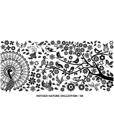 Moyou Stamping Stencil - Mother Nature 02 | International Shipping & Fast Delivery - Buy Online on GoSupps.com