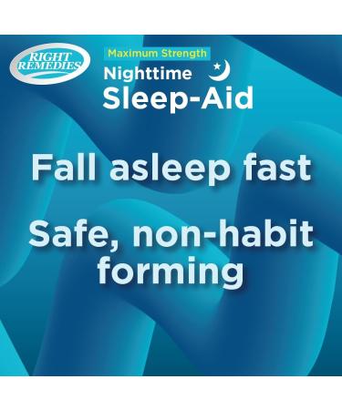 RIGHT REMEDIES Nighttime Sleep Aid - 150 Softgels - Buy Online on GoSupps.com