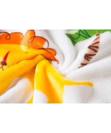 XINNE Cute Soft Bathrobe for Kids | Toddler Flannel Hooded Pajamas | Zoo Pattern Sleepwear for Boys & Girls - Buy Online on GoSupps.com