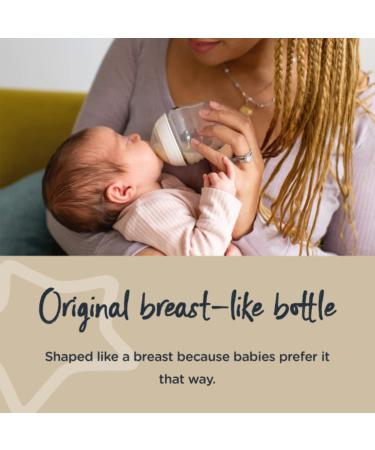 Tommee Tippee Closer to Nature 150ml Bottle - BPA-Free Baby Feeding Bottle - Buy Online on GoSupps.com