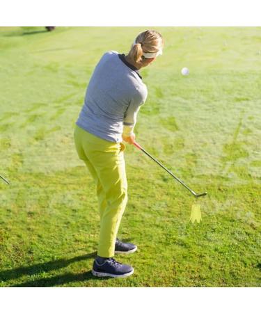 Plastic Golf Tees 20Pcs Pack for Indoor & Outdoor Simulator Practice - 10 Tall & 10 Small Yellow Tees for Winter Turf & Driving Range - Buy Online on GoSupps.com