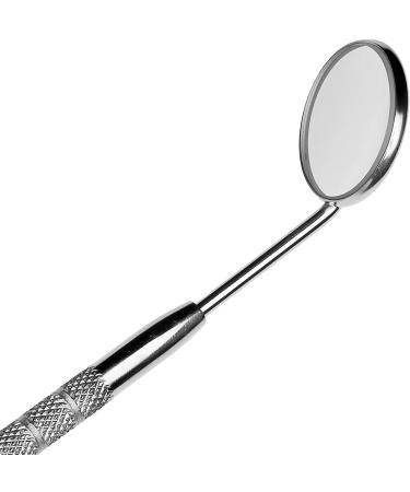5-Inch Magnifying Inspection Mirror - Stainless Steel - Ideal for Precision Inspection | International Shipping - Buy Online on GoSupps.com