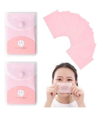 320 Sheets Oil Blotting Papers Oil Control Blotting Paper Blotting Paper for Oily Skin Care Natural Facial Portable Oil Blotting Paper Natural Fragrance Men Women Students Facial Tissue