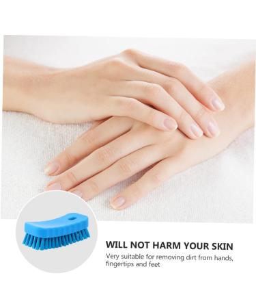 minkissy Nail Brush Shoes Cleaner Nail Cleaner Brush Nail Clean up Brush Shoe Cleaner Nail Scrubbing Brush Nail Cleaning Brush Toe Brush Fingernail Scrub Polyester Food Grade Cleaning Ball 11.5x5cm Blue - Buy Online on GoSupps.com