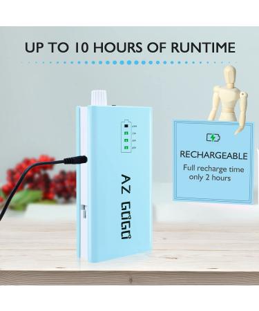 AZ GOGO Professional Nail Drill Machine 30000 rpm - Portable Electric Nail Drill for Acrylic Nails | Efile Manicure/Pedicure Kit (Blue) with EVA Bag - Buy Online on GoSupps.com