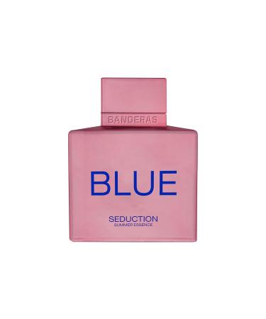 Banderas Perfumes - Blue Seduction Summer Essence - Eau de Toilette for Women - Long Lasting - Bright and Sensual Fragrance - Ideal for Day Wear - 3.4 Fl Oz - Buy Online on GoSupps.com