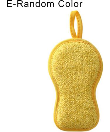 Galand Dishwashing Sponge Double Sided Multi-Functional 5 Styles Hanging Rope Scrubbing Sponge Kitchen Tool E - Buy Online on GoSupps.com