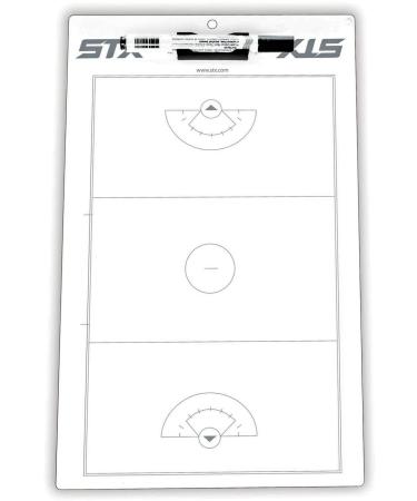 STX Women's Lacrosse Coach Clipboard, white