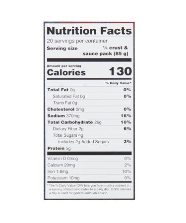 Molinaro's Thin Crust Pizza Kit 60 Oz - Delicious Homemade Pizza Made Easy - Buy Online on GoSupps.com