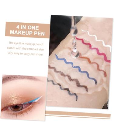 ABOOFAN 12 Pcs Makeup Eyeliner Pen Ultra-fine Felt-tip Eyeliner Miss Abs Liquid Eyeliner No Smudge - Buy Online on GoSupps.com