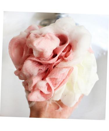FRCOLOR Exfoliating Bath Shower Balls | Mesh Loofah Sponge & Body Scrub Pouf - Perfect for Adults - Buy Online on GoSupps.com