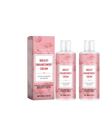Breast Enhancement Cream, Skin Firming, Contour Enhancement, Self-Confidence Enhancement (2pc)