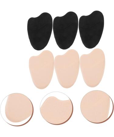 Beaupretty 4 Pairs Invisible Half Foot Pads - Non-Slip Forefoot Cushions for High Heels - Faux Leather & Sponge Metatarsal Insoles - Buy Online on GoSupps.com
