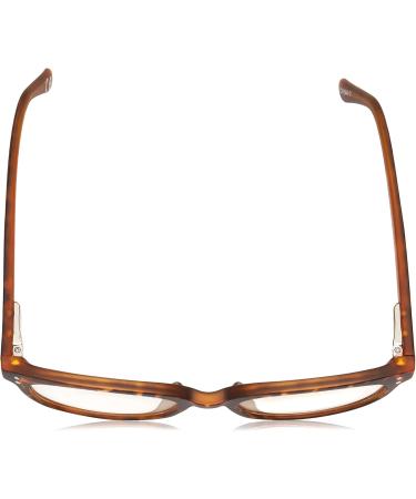 Foster Grant Women's Sheila Rectangular Reading Glasses - Matte Tortoise/Transparent - Stylish & Adjustable 2x Magnification - Buy Online on GoSupps.com