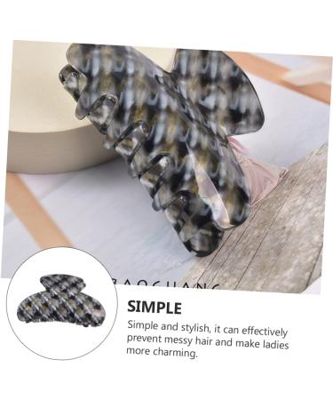 Ipetboom 1pc Acetic Temperament Gripper Goody Hair Clips for Women Trendy Hair Clips Hair Catch Barrette Hair Barrettes Anti-slide Hair Clip Miss Big Hairpin Acetic Acid Acrylic - Buy Online on GoSupps.com