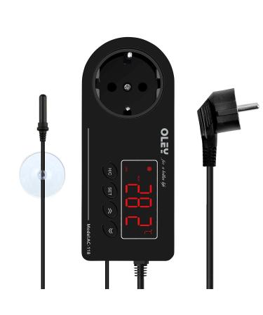 Ayyd's temperature control sockets with NTC sensor digital temperature controller for greenhouse farm/greenhouse reptiles terrarium