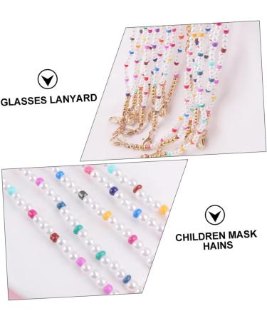 Beaupretty 6-Pack Bling Sunglasses Holder & Mask Chain - Fashionable Lanyard for Kids and Adults - Buy Online on GoSupps.com