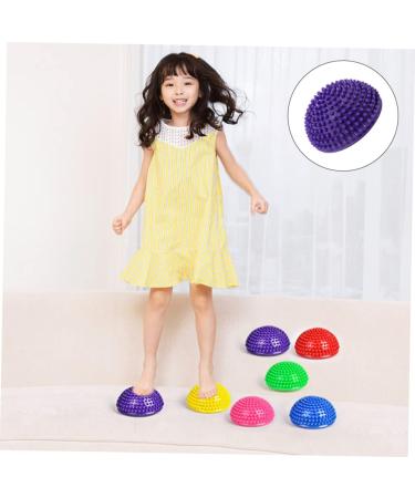 Tovinanna Durian Ball Yoga Massage Device - Neck & Body Massager | Creative Relaxing Massage Accessories - 16x16x8cm Purple - Buy Online on GoSupps.com