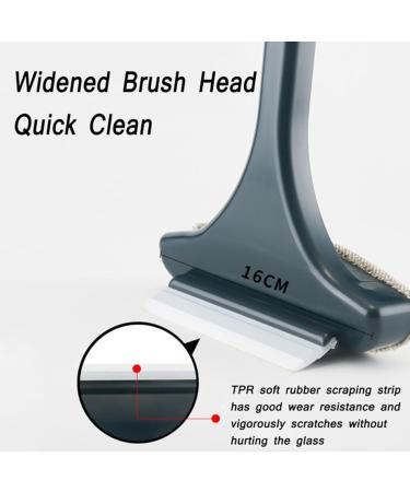 Multifunctional Screen Brush 2 in 1 Mesh Cleaner Brush Extendable Window Cleaning Tool Outdoor Patio Screen Cleaning Brush Window Screen Cleaning Brush with Scraper Yellow-green - Buy Online on GoSupps.com
