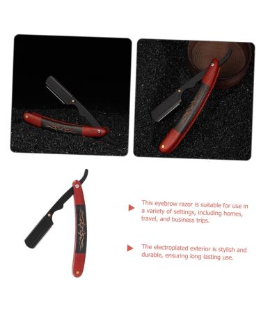 DOITOOL Eyebrow Trimmer for Men - Ebony Shaving Tool for Precision Grooming | International Shipping Available - Buy Online on GoSupps.com