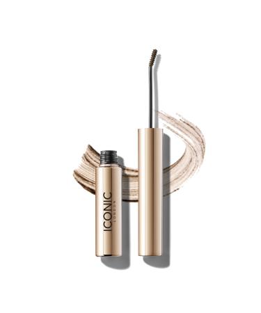 ICONIC LONDON Brow Tint and Texture | Sets the Brows with Gel and Color Cruelty Free Vegan Makeup Blonde