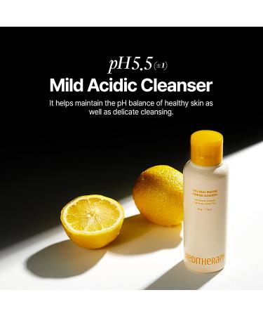 MEDITHERAPY Vita Toning Enzyme Powder Cleanser - Gentle Exfoliating Blackhead & Whitehead Removal for Clear Pores (1.76 oz - Buy Online on GoSupps.com
