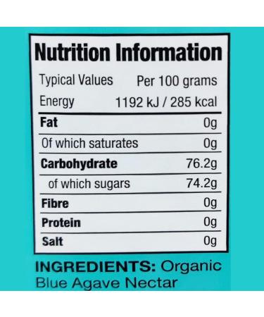 CONCEPTA LONDON Organic Blue Agave Sweetener 2 x 736ml - Buy Online on GoSupps.com