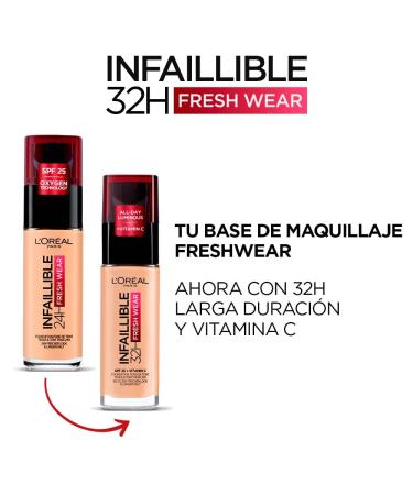 Infaillible 24H Fresh Wear 120 Vanille/Vanilla Fond de Teint - Long-Lasting Foundation - Buy Online on GoSupps.com