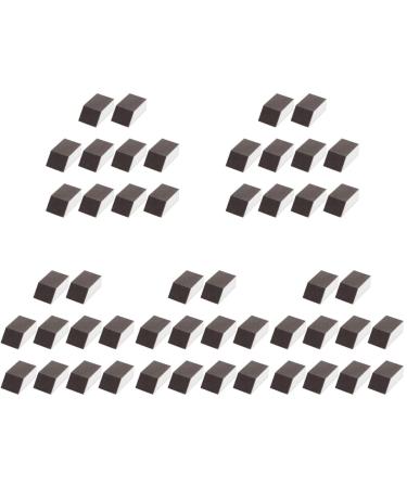 50pcs Woodworking KitcheMulti- FunctioKnives Hand Scouring Household Sponge S Replaceable Metal Reusable Wood Tool Brush Emery Xx.cm Restaurant Scrubber Sandpaper Rust Washing Kitchenware (Color : Co