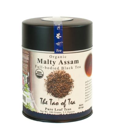 The Tao of Tea Organic Full Bodied Black Tea Malty Assam 3.5 oz (100 g)