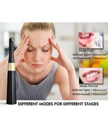 Portable Red Light Therapy Device for Lip Herpes and Canker Sore Treatment - Reduce Pain and Rejuvenate Skin | TL_06 - Buy Online on GoSupps.com